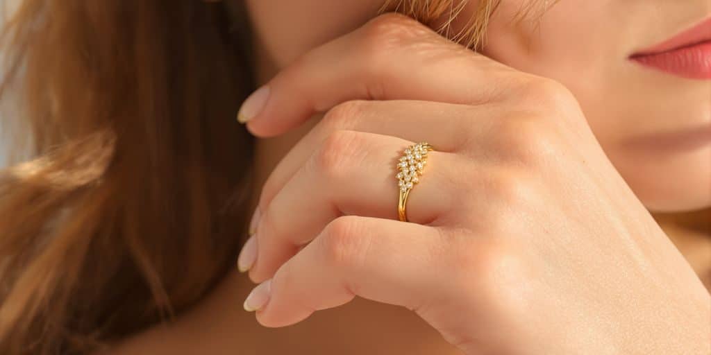 Bijoux or 14 carats