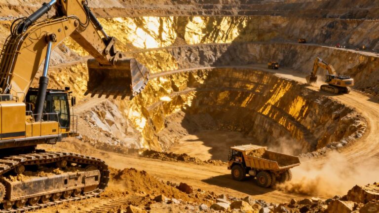 Principaux types de mines d'or