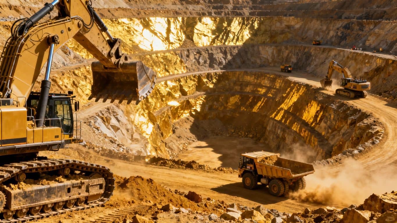 Principaux types de mines d'or