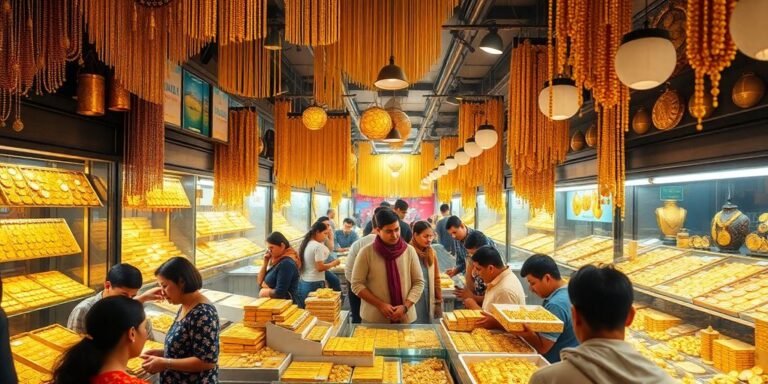 Les marchés où s'échange et s'achète l'or