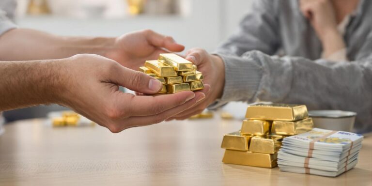 Financer les droits de donation sur l'or transmis