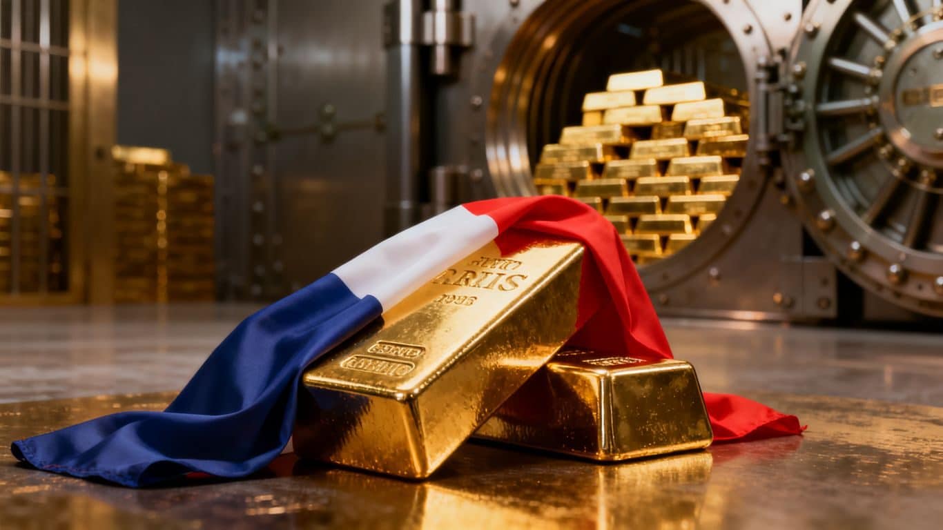 Le stockage d'or à l'étranger est-il légal pour un résident français