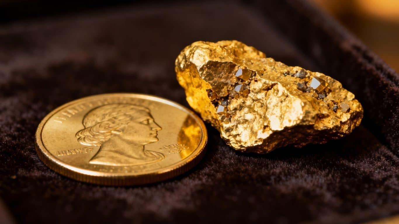 Reconnaître de l'or véritable pour l'estimation