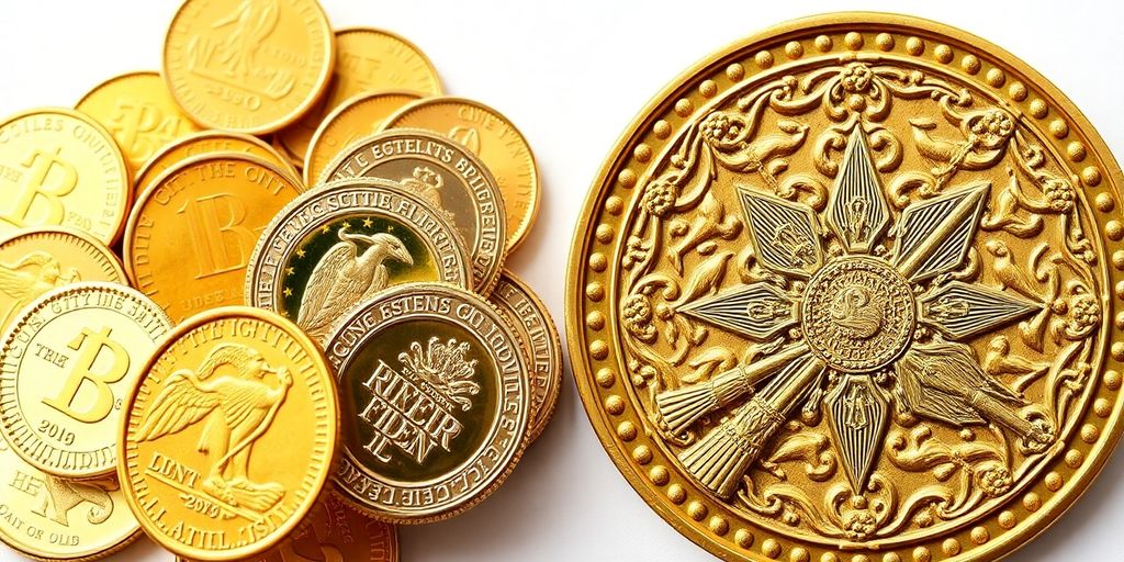 Différence entre les pièces d'or d'investissement et les pièces de collection