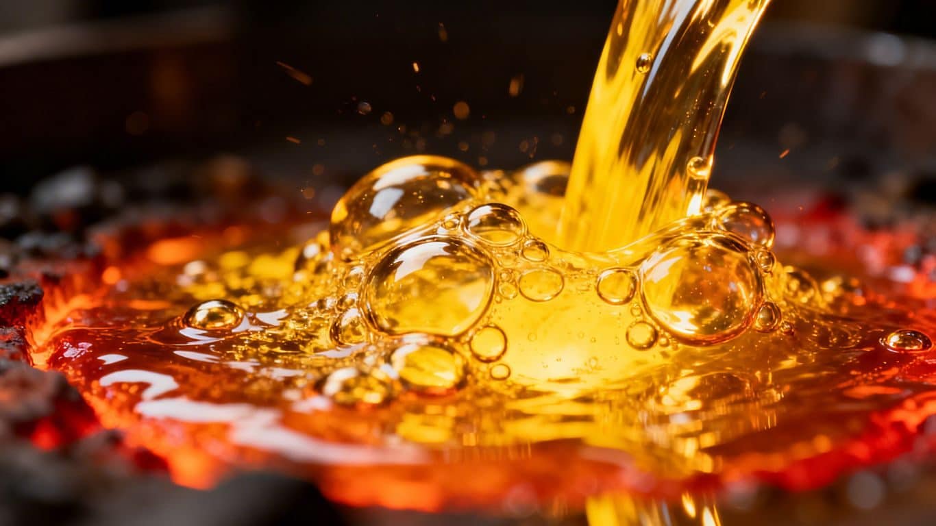 Point de fusion de l'or