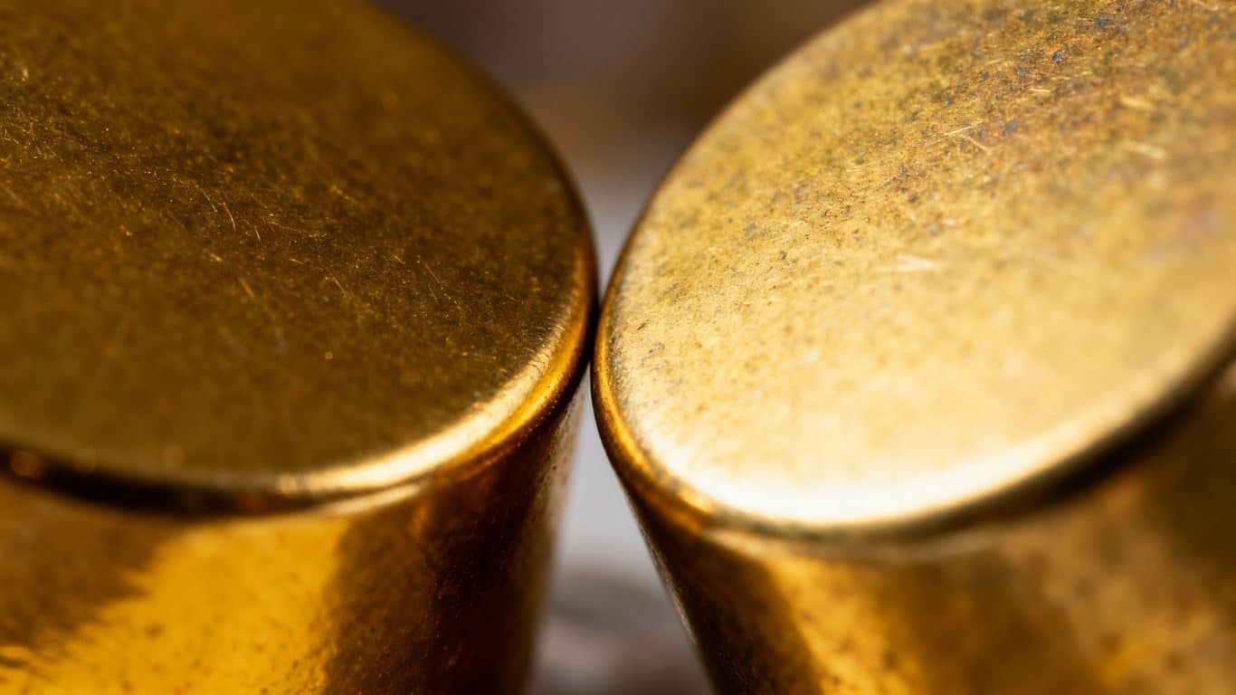 Faire la différence entre l'or et le laiton