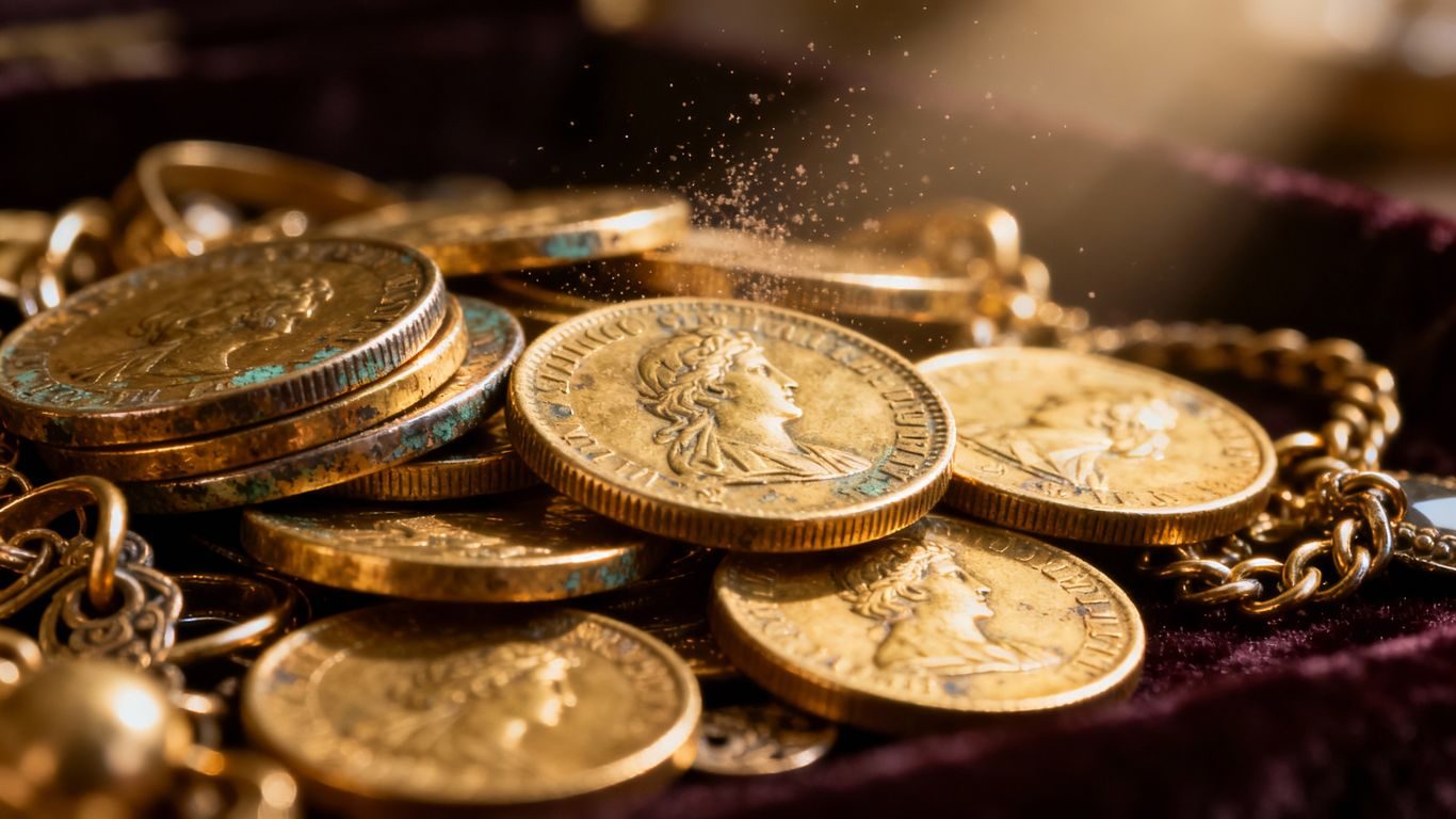 Estimer la valeur de l'or ancien pour une succession