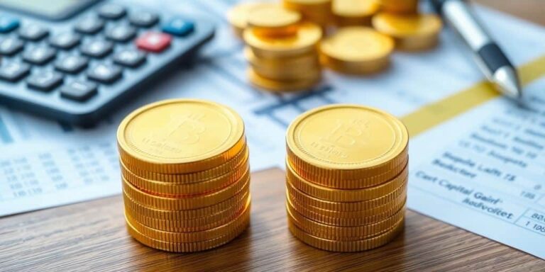 Est calculée la taxe sur la plus-value lors de la vente d’or