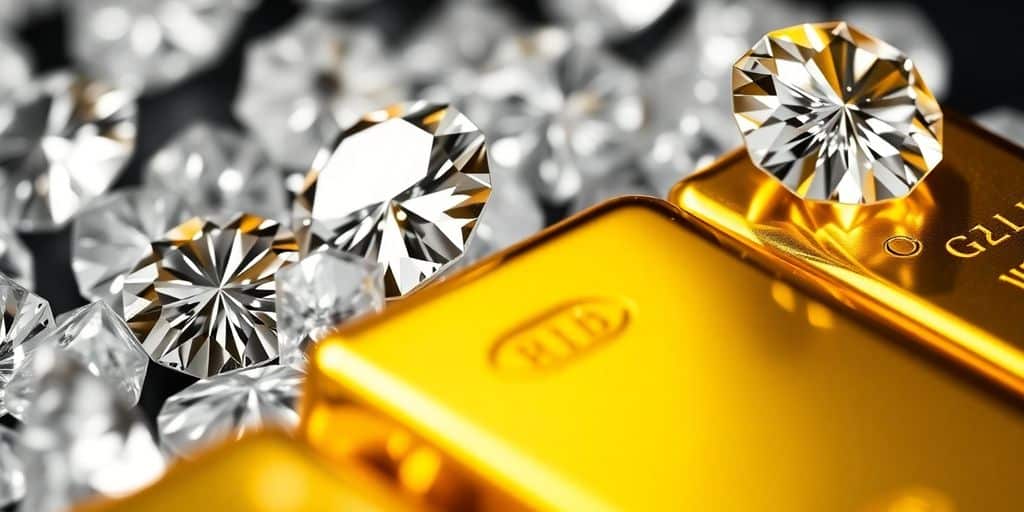 Diamants ou Or : Où Investir en 2024