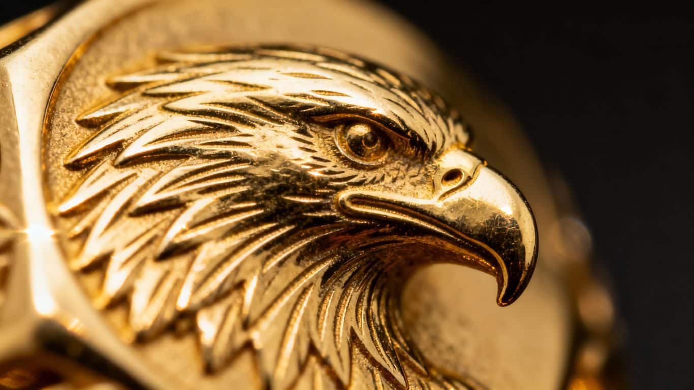 Poinçon tête d'aigle