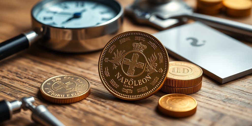 Consulter un expert en métaux précieux avant de vendre un Napoléon en or