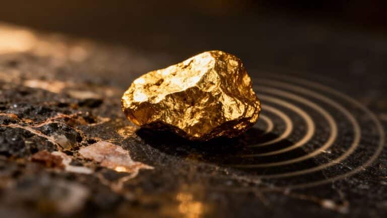 Le son peut-il aider à identifier l'or