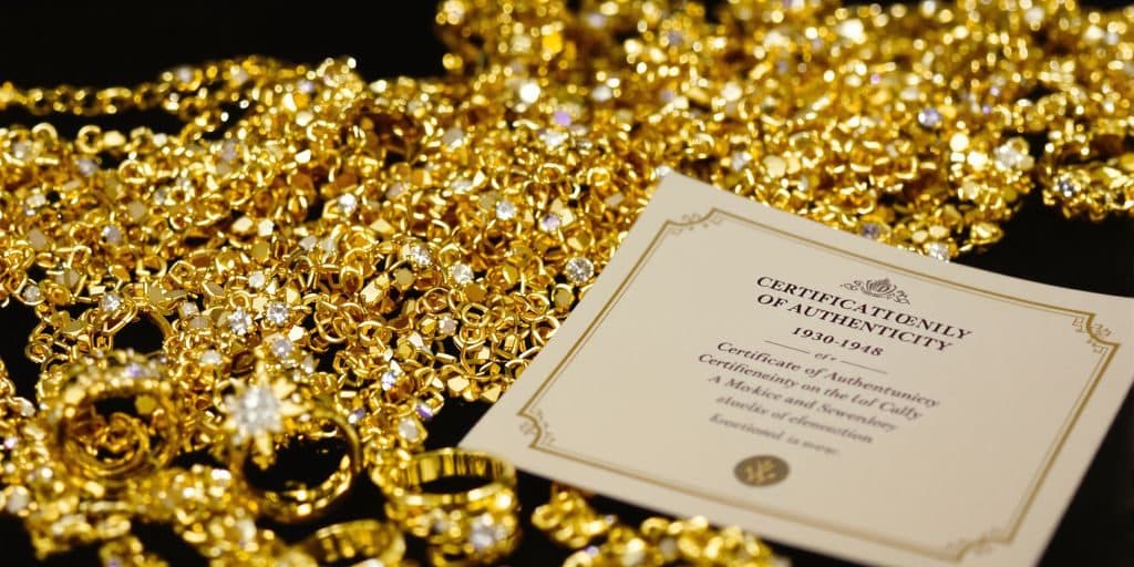 Garanties à exiger lors d'achat de bijoux en or neufs