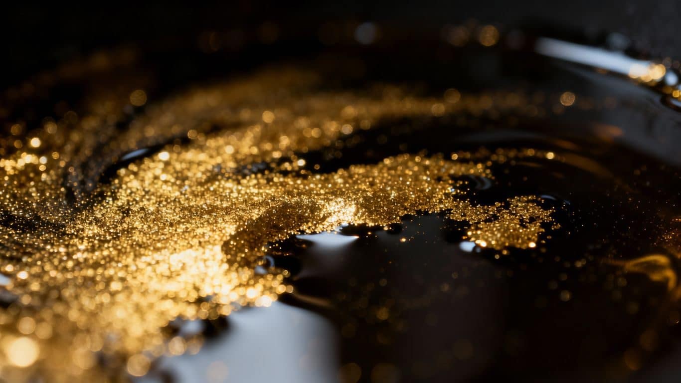 Analyse spectrale de l'or