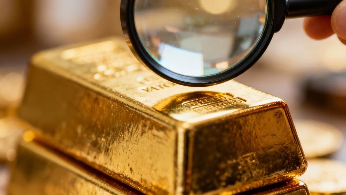 Documents requis pour la certification de l'or
