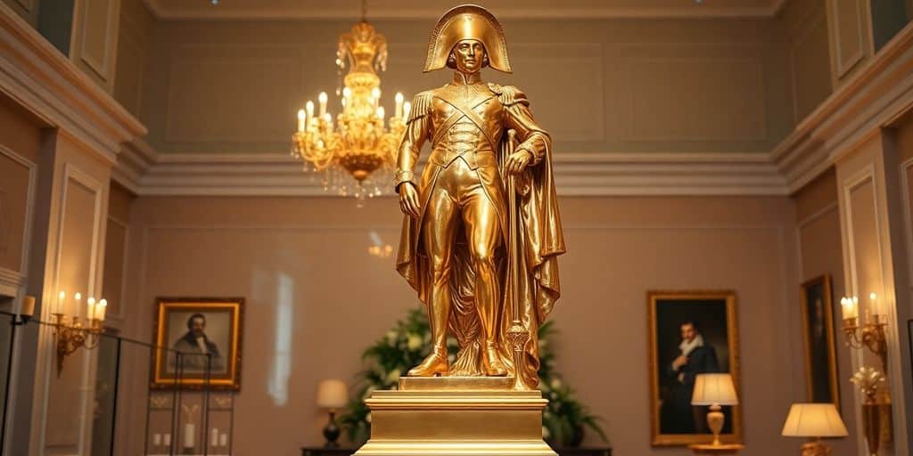 Louer un Napoléon en or pour des expositions ou événements