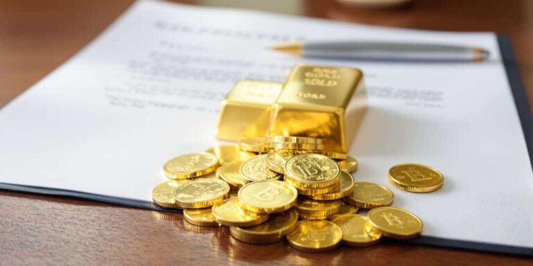 Procédure pour déclarer une donation d'or aux impôts