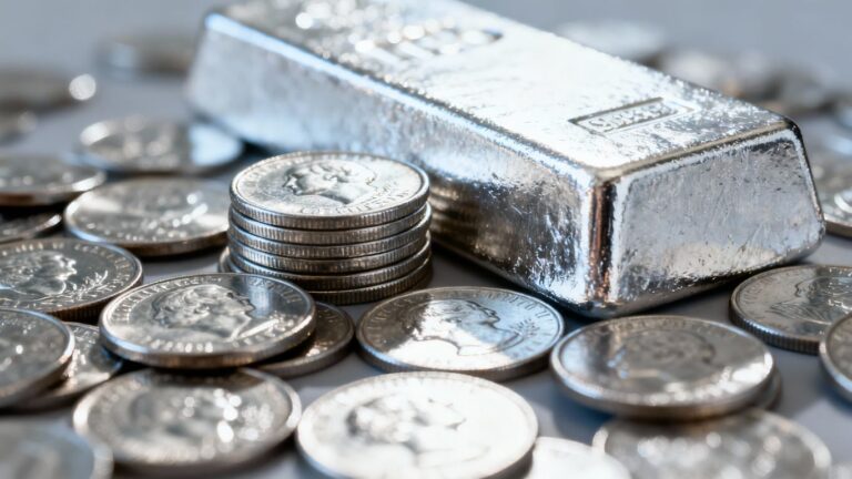 Acheter des pièces d’argent plutôt que des lingots