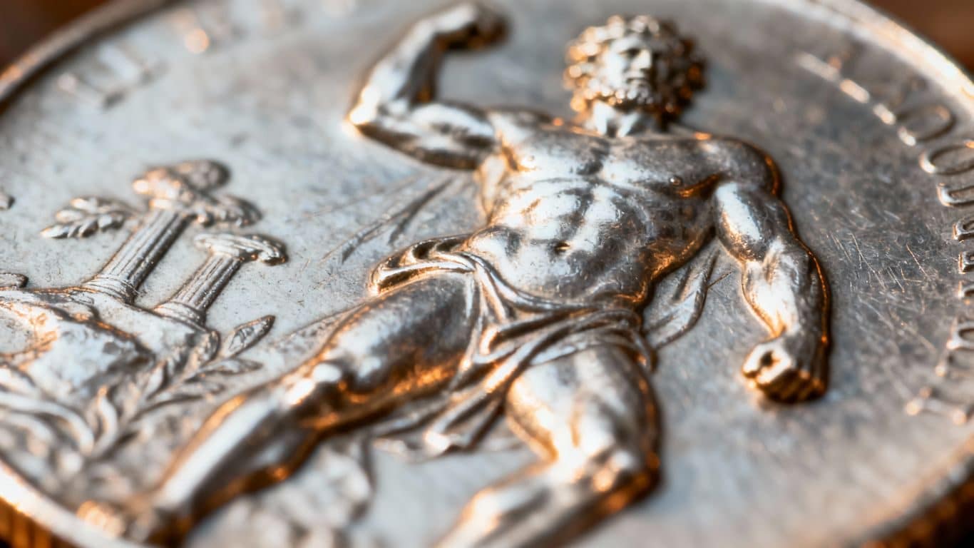 Pièce Hercule en argent