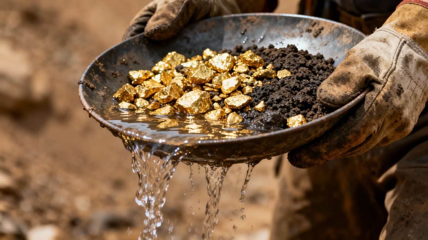 Fonctionne l'extraction de l'or