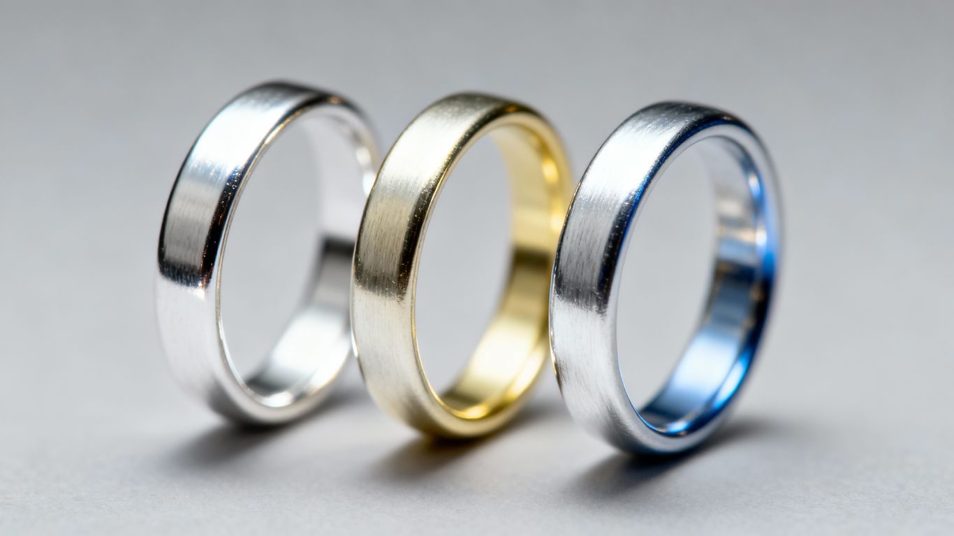 Distinguer l'or blanc du platine ou de l'argent
