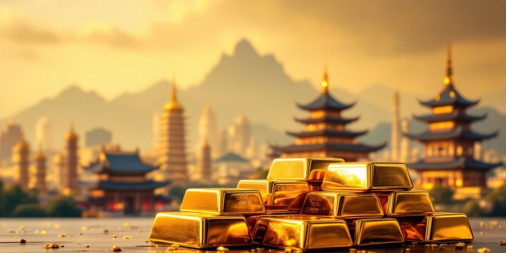 Les Réserves d'Or des Pays asiatiques