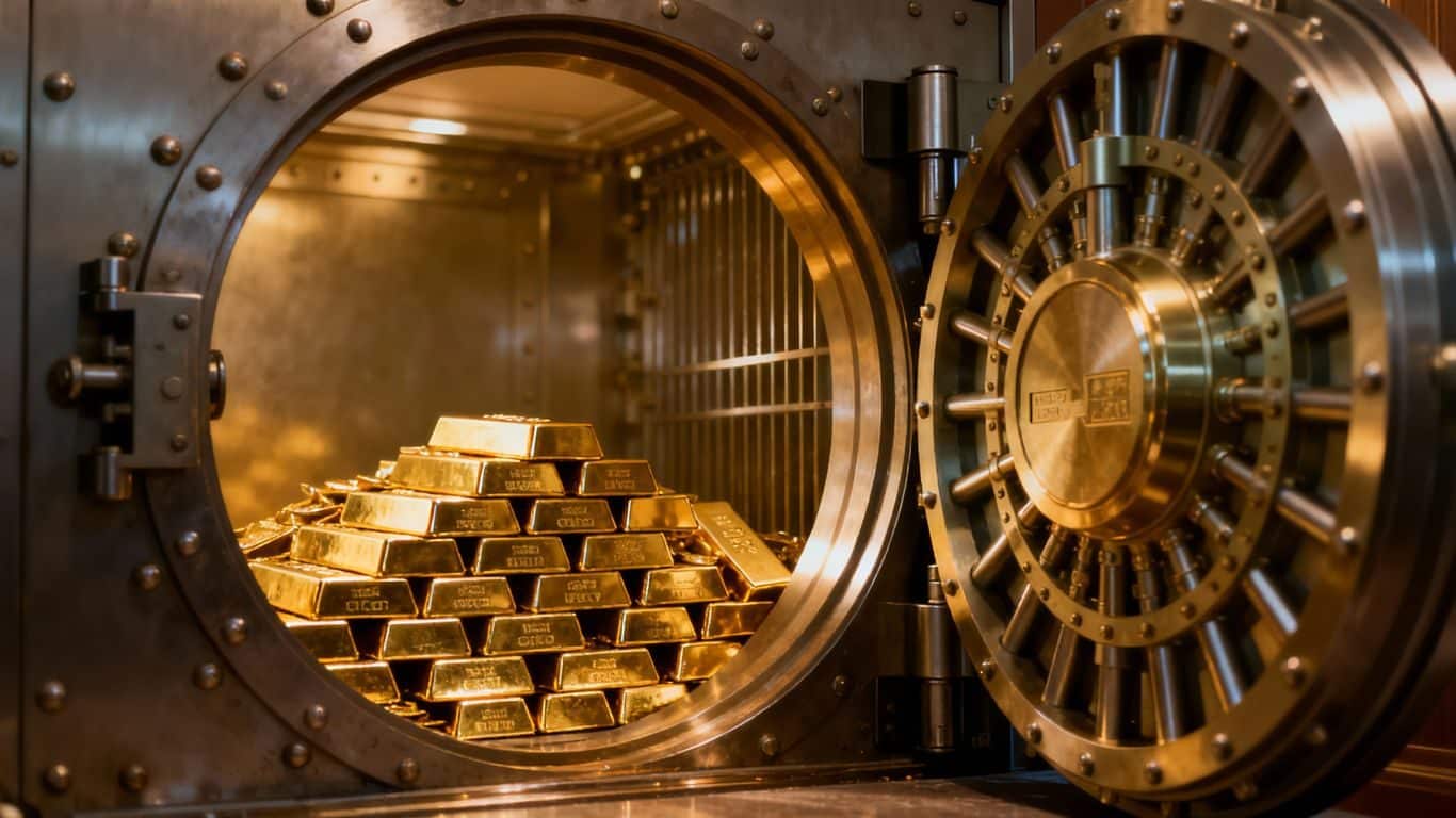 Assurance coffre-fort bancaire pour or