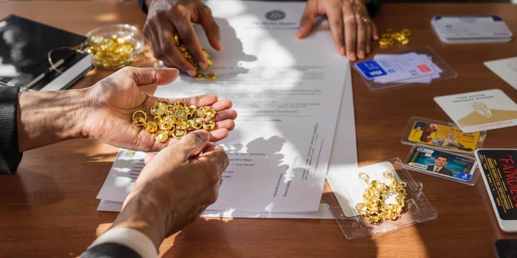 Les documents nécessaires pour une donation d'or en règle