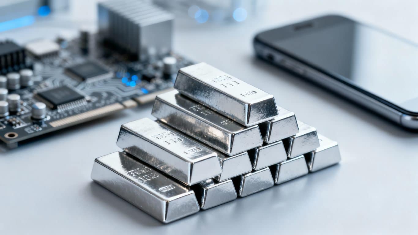 Argent métal : indispensable aux technologies modernes
