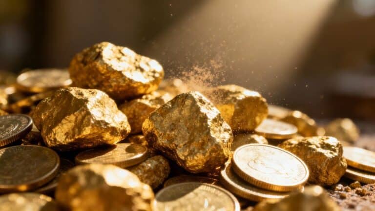 Nouvelles découvertes d'or