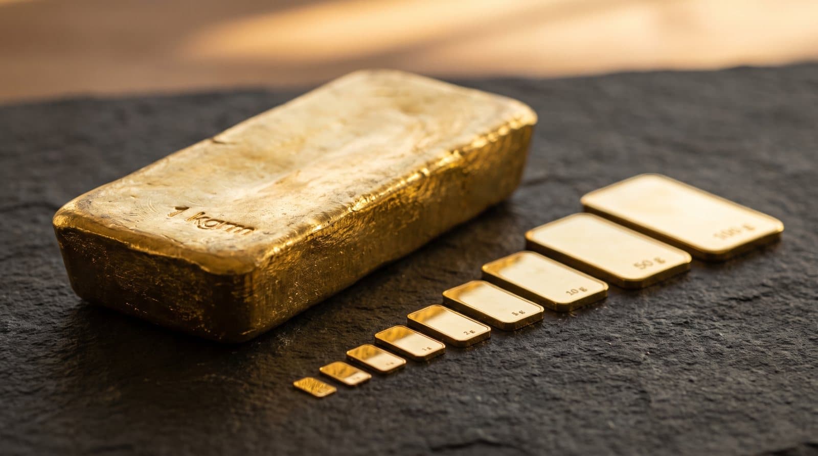Différence entre un lingot et un lingotin d’or : le guide complet