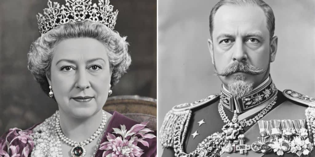 Élisabeth II vs Georges V
