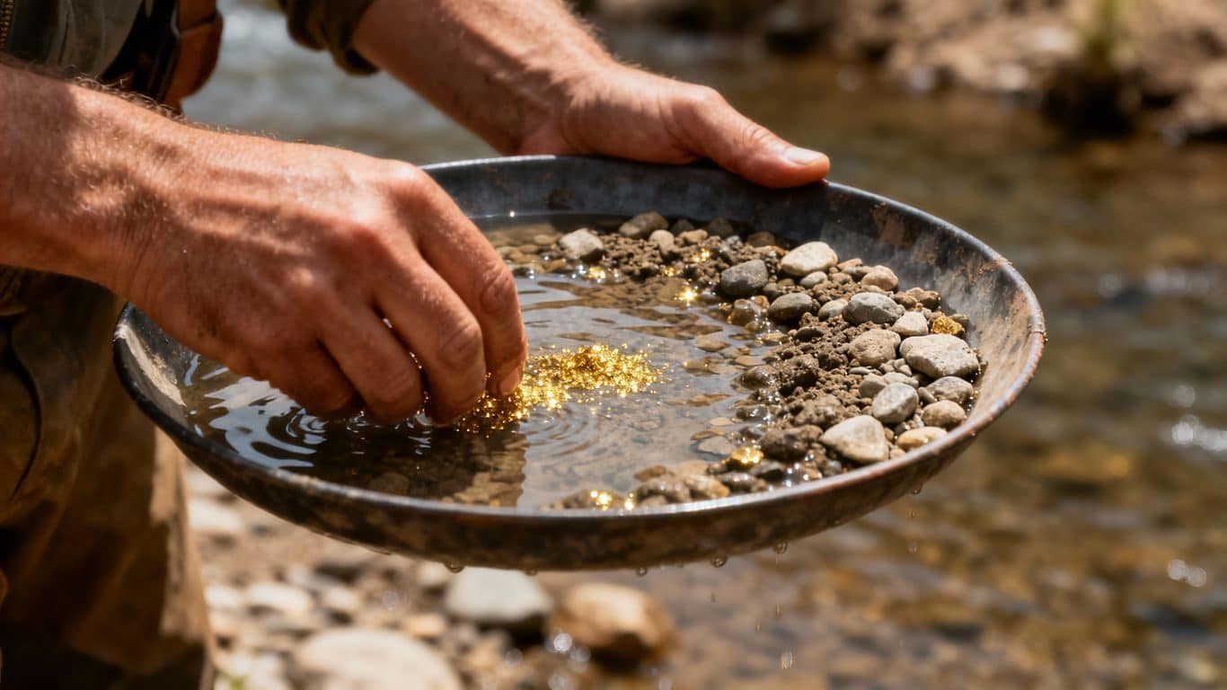 Techniques d'extraction artisanale de l'or