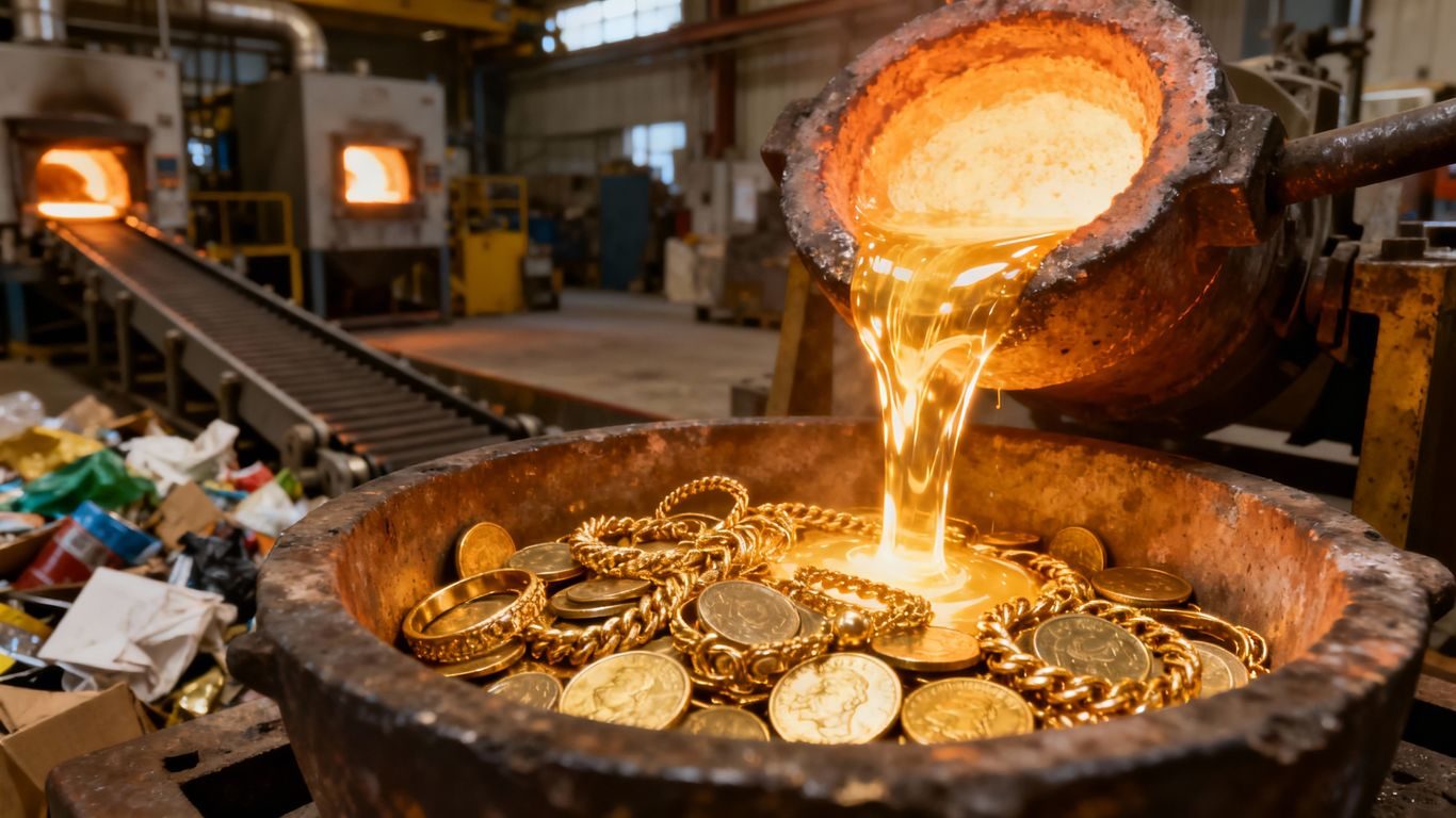 Le recyclage de l'or contribue-t-il à l'économie circulaire
