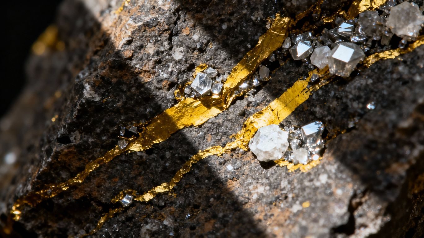 Principaux minerais associés à l'or dans les gisements