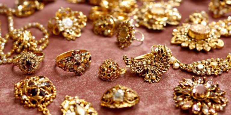 Bijoux or vintage ou antiques