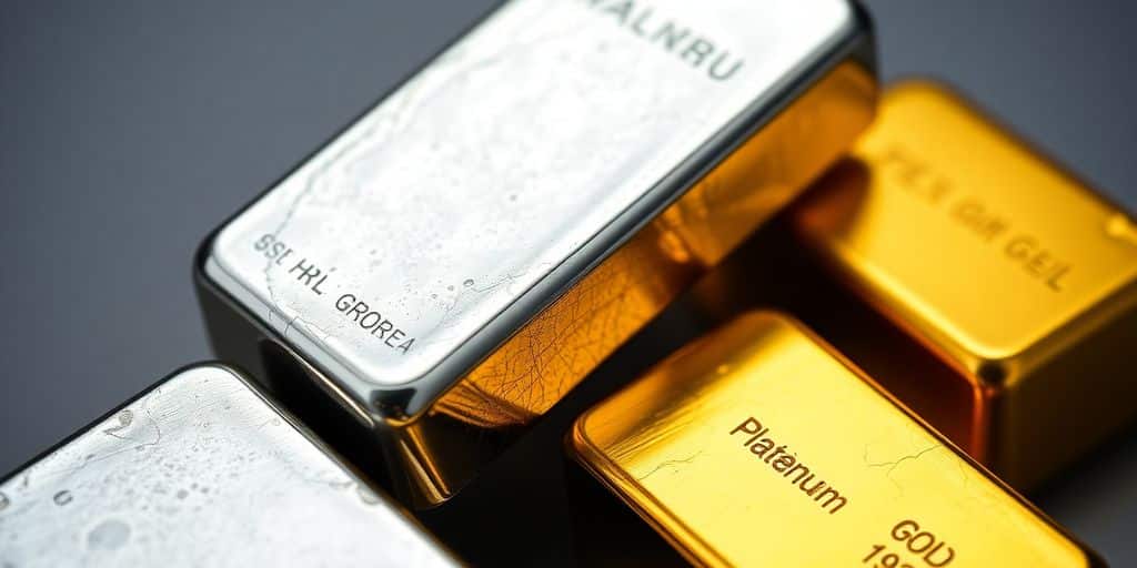 Le cours du platine par rapport à l'or