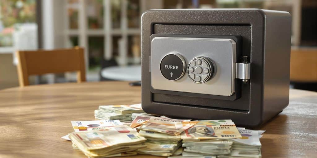Stockage sécurisé de votre argent physique