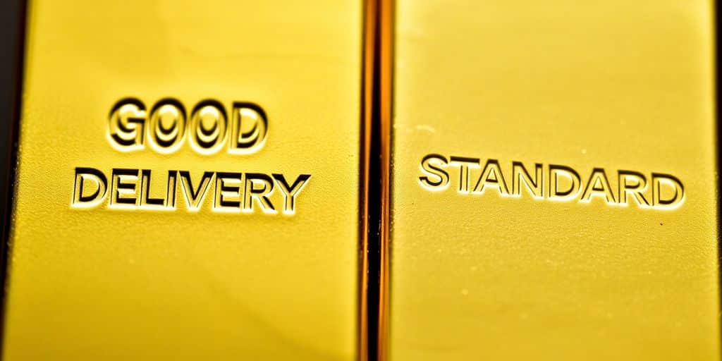 Lingot d’or « Good Delivery » vs lingot standard