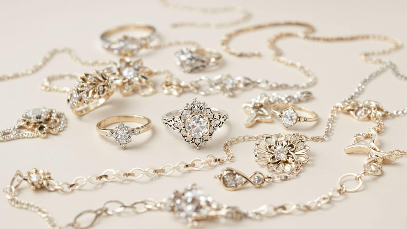 Les bijoux en or blanc ancien ont-ils la même valeur que l'or jaune