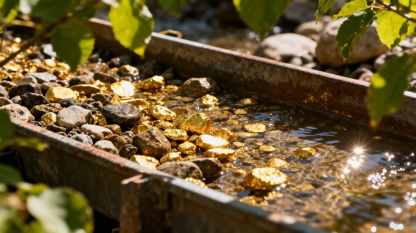 La production minière d'or varie-t-elle selon les saisons