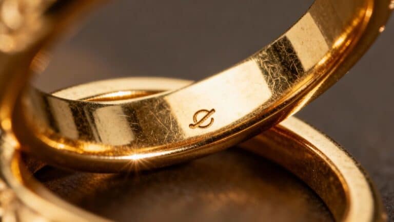 L'or 18 carats est-il toujours poinçonné