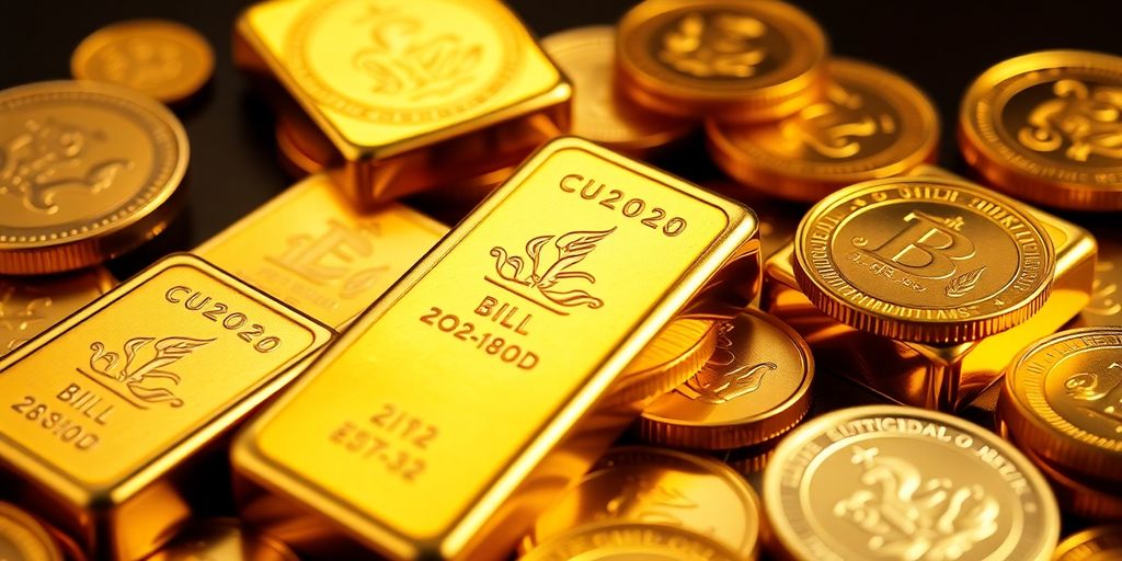 Négocier l’achat de lingots et pièces d’or