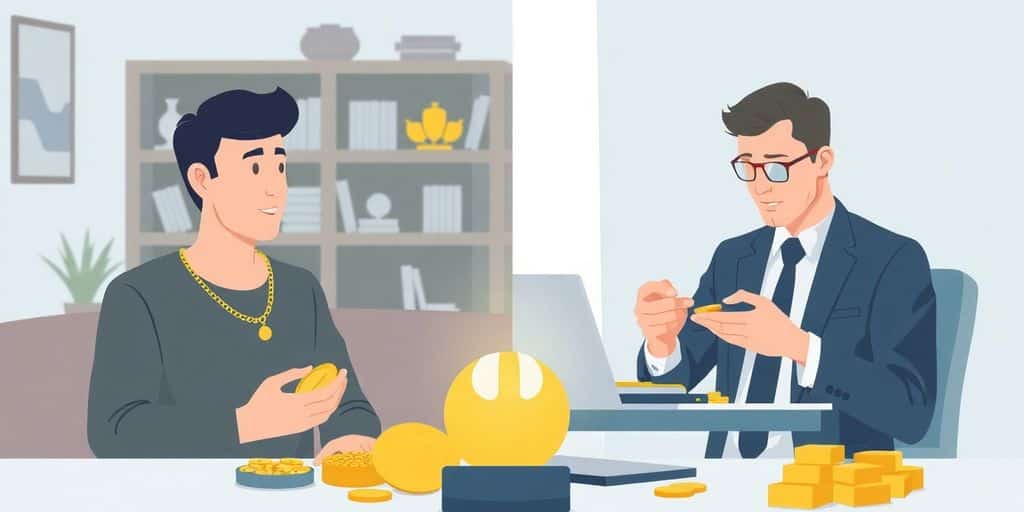 Vendre de l’or : particulier vs professionnel, quelles diffé