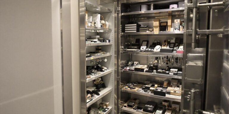 Les objets mis en gage sont-ils stockés sur place ou dans un autre lieu sécurisé