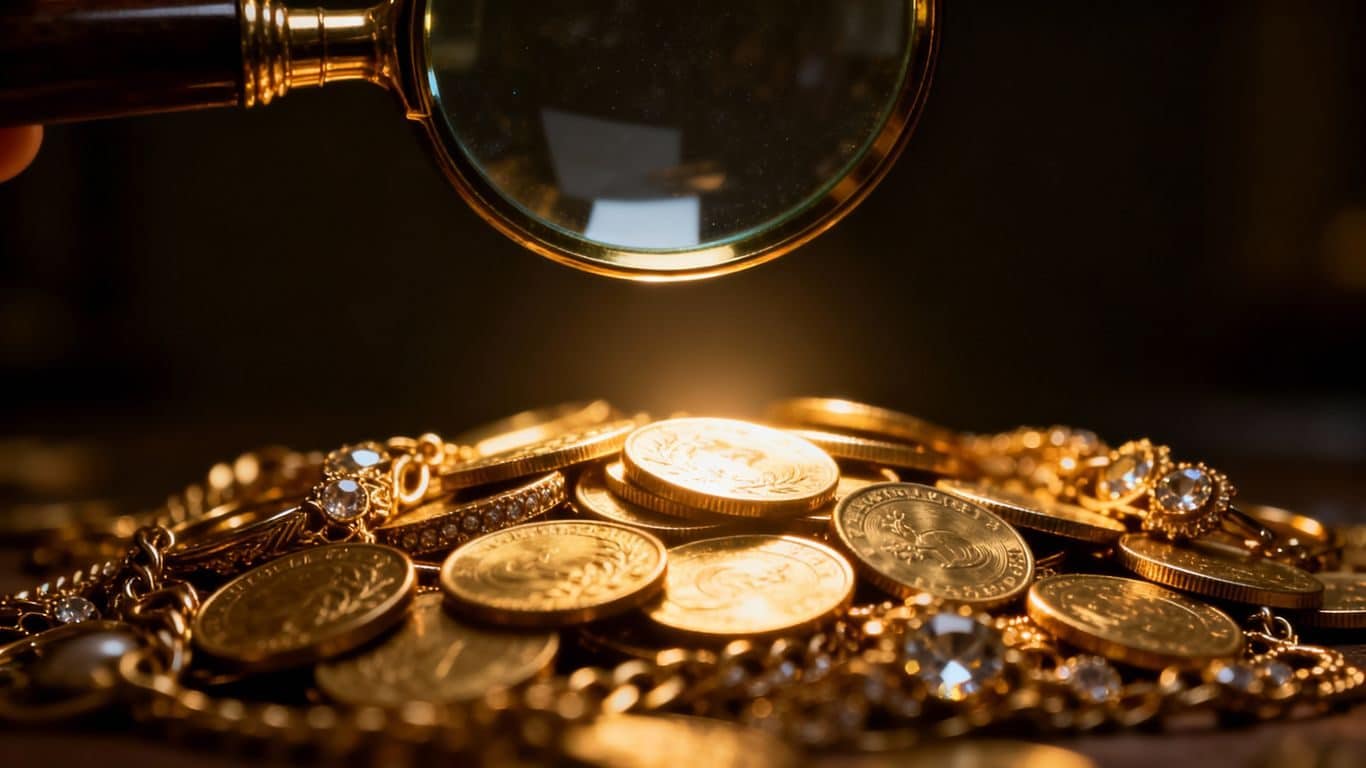 Valoriser l'or non déclaré dans une succession