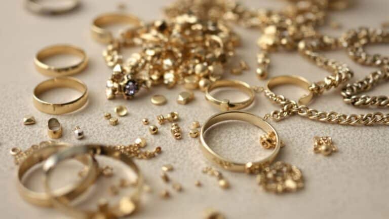 Les bijoux en or et l'upcycling