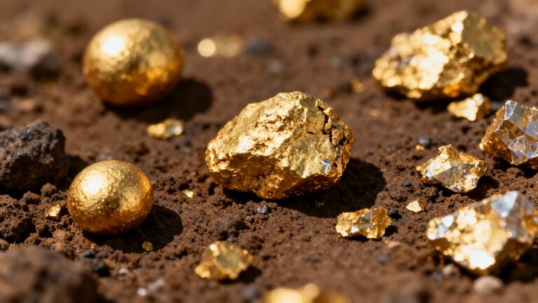 Différence entre l'or alluvionnaire et l'or filonien