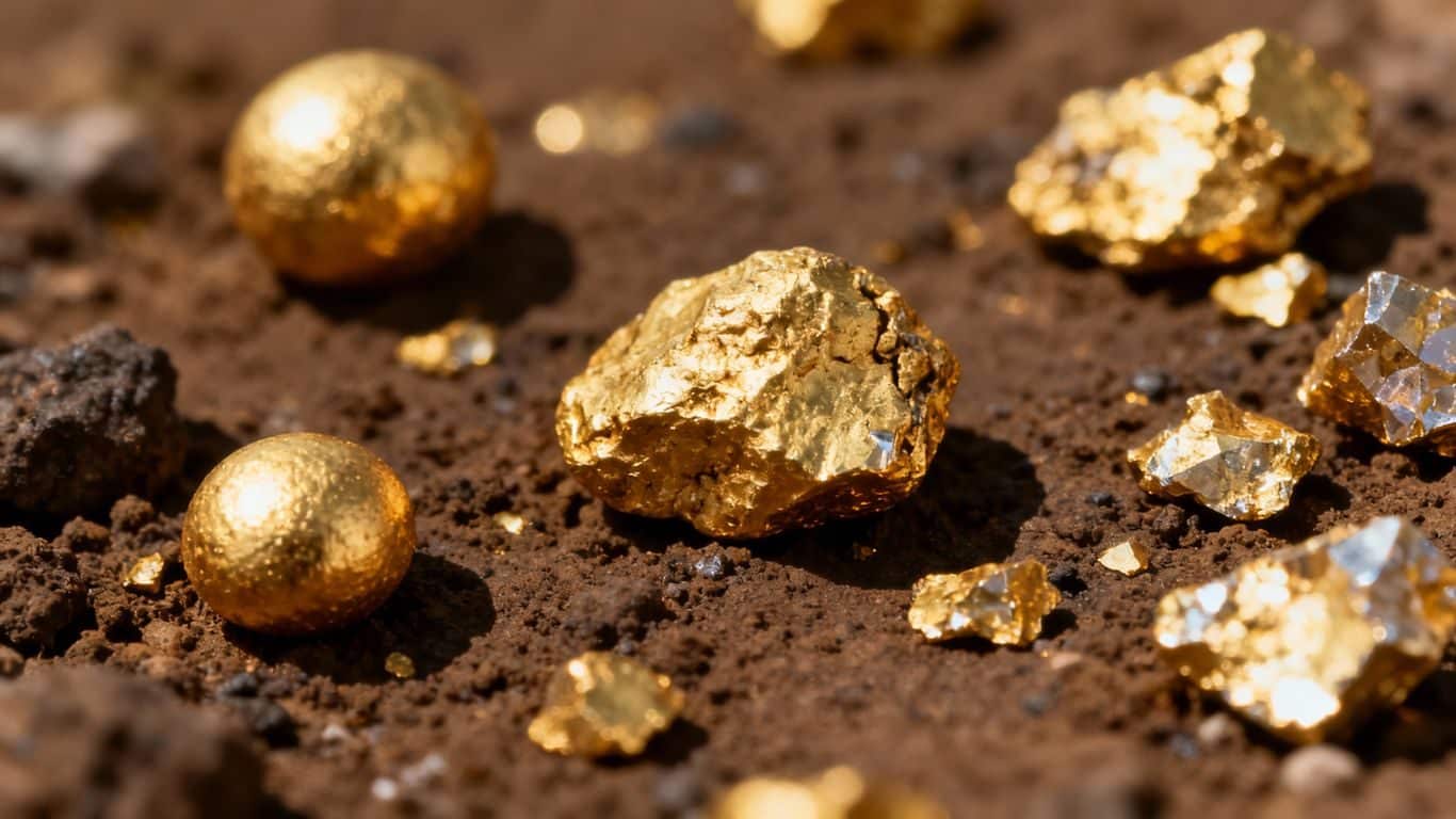 Différence entre l'or alluvionnaire et l'or filonien