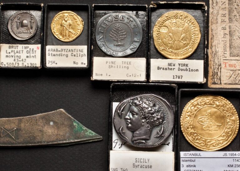 Pièces de collection en or, investissement numismatique